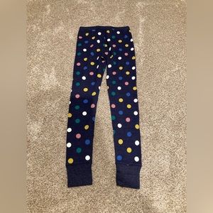 Women NWOT old navy ribbed pj pajama pant legging navy pink gold green polka dot